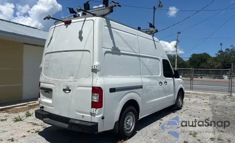 2016 Nissan Nv 2500 S из США, поврежденный, VIN 1N6BF0LYXGN806124